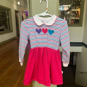 Vintage 80s Healthtex cotton knit dress 4T
